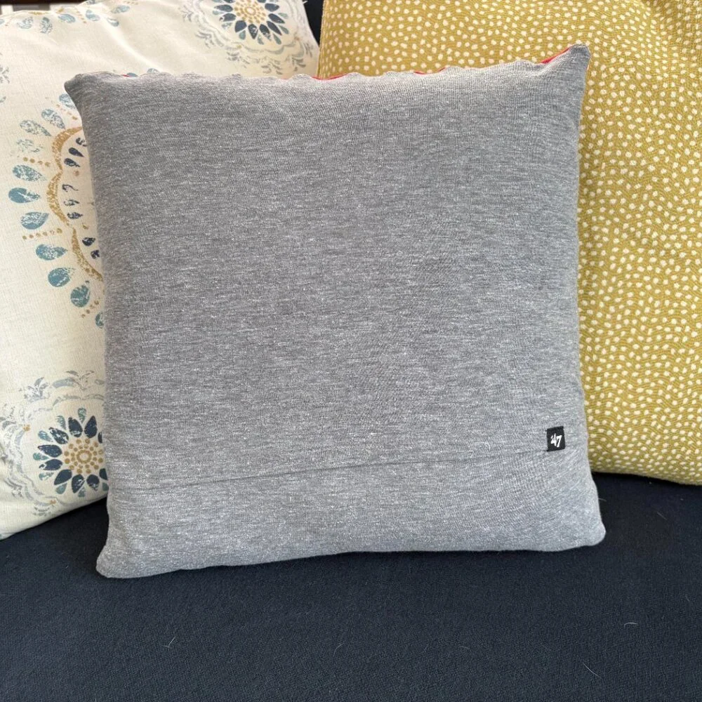 Houston Texans NFL Handmade upcycled t-shirt 16x16 decorative throw Pillow Cover